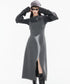 Layered Slit Dress